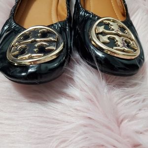 Tory burch patent leather flats